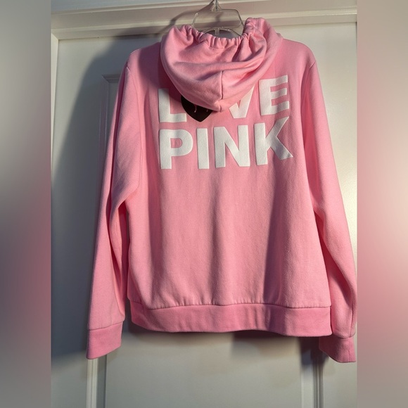 PINK Victoria's Secret Light Pink Hoodie - Picture 2 of 4
